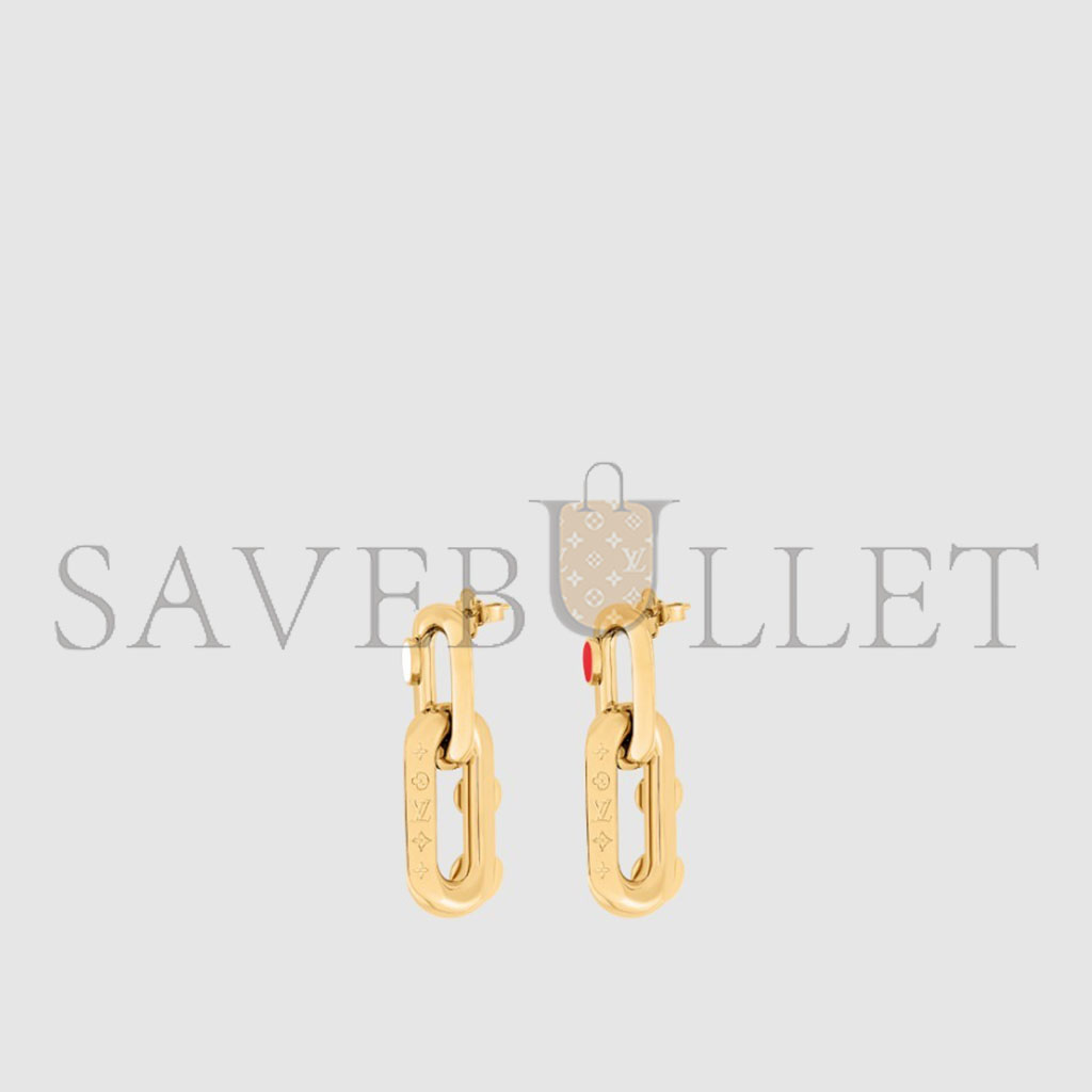 l**is V*t*n x yayoi kusama lv edge earrings m01065